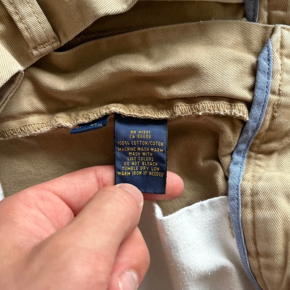 Polo Ralph Lauren inseam waist